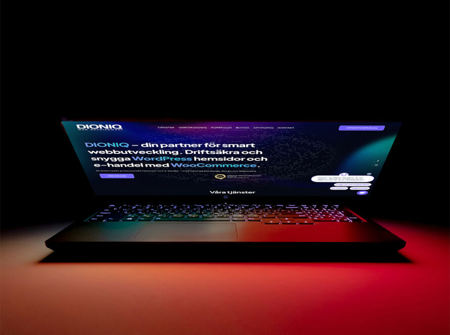 Ny hemsida Dioniq